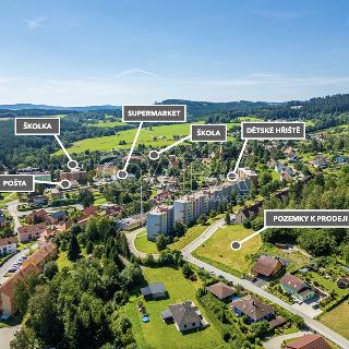 Prodej stavební parcely 981 m² Větřní