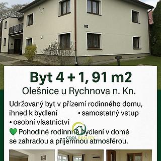 Prodej bytu 4+1 91 m² Olešnice