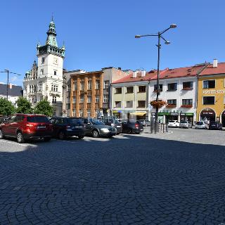 Pronájem bytu 2+1 70 m² Náchod, Masarykovo náměstí