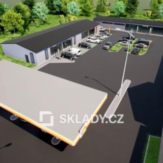 Pronájem skladu 464 m&sup2; Ostrov