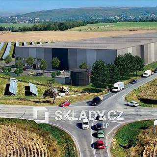 Pronájem skladu 5000 m&sup2; Ledce