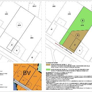 Prodej stavební parcely 1 100 m² Bílé Podolí