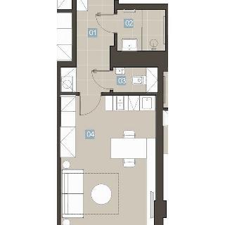 Prodej bytu 1+kk a garsoniéry 35 m² Praha, Vinohradská