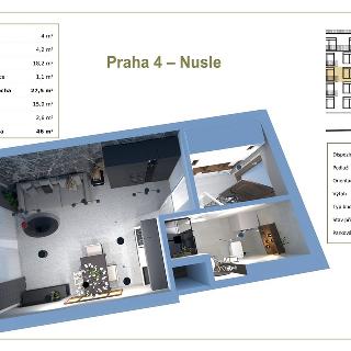 Prodej bytu 1+kk a garsoniéry 46 m² Praha, Maroldova