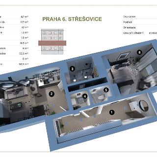 Prodej bytu 2+kk 54 m² Praha