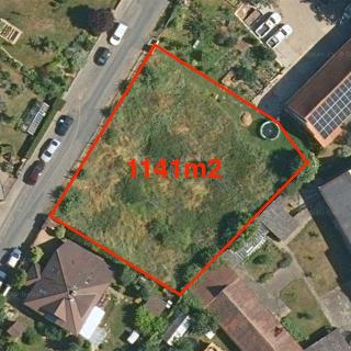 Prodej stavební parcely 1141 m² Polepy