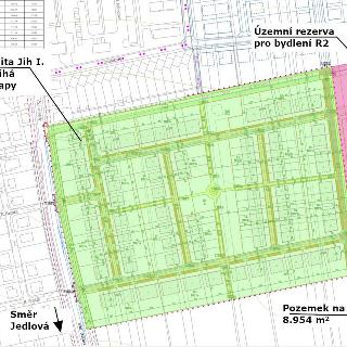 Prodej stavební parcely 8 954 m² Polička, J. Smoly