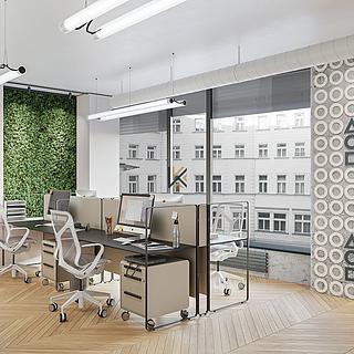 Pronájem kanceláře 105 m² Praha