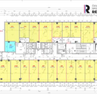 Pronájem kanceláře 472 m² Zlín, Kvítková