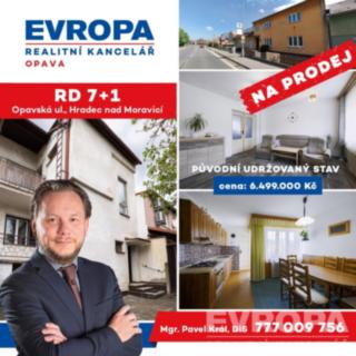 Prodej rodinného domu 186 m² Hradec nad Moravicí, Opavská