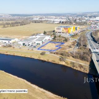 Prodej komerčního pozemku 2 608 m² České Budějovice, U Voříškova dvora