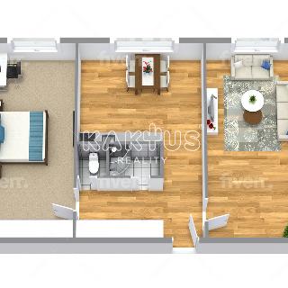 Pronájem bytu 2+1 53 m² Orlová, Kpt. Jaroše