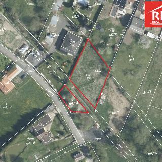 Prodej stavební parcely 890 m² Trstěnice, 