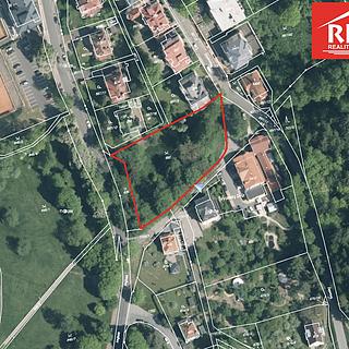 Prodej komerčního pozemku 3377 m&sup2; Mariánské Lázně