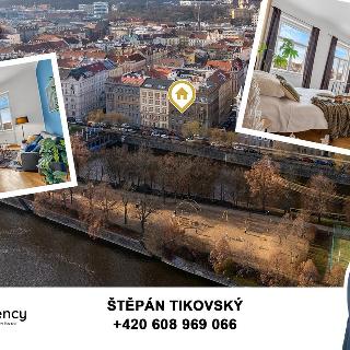 Prodej bytu 3+kk 98 m² Praha, Janáčkovo nábřeží