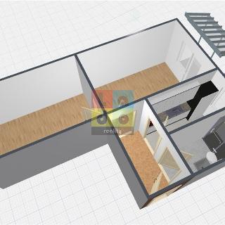 Pronájem bytu 2+1 43 m² Milovice, Mírová