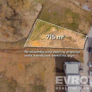 Prodej stavební parcely 715 m² Polná