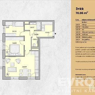 Prodej bytu 3+kk 74 m² Světlá nad Sázavou