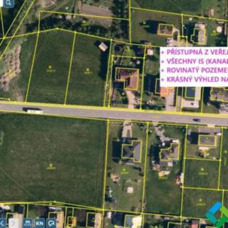 Prodej stavební parcely 634 m² Kozlovice