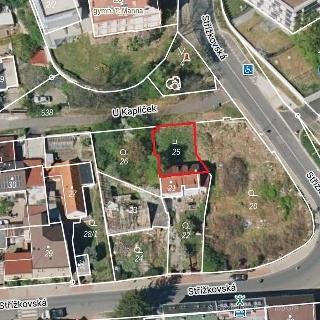 Prodej stavební parcely 167 m² Praha, U kapliček