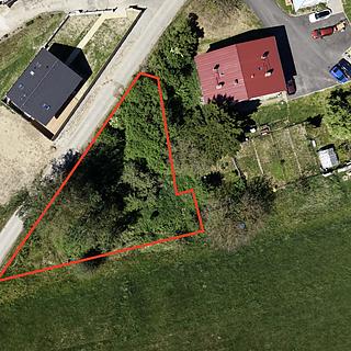 Prodej stavební parcely 887 m&sup2; Dolní Třebonín