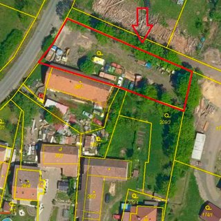 Prodej stavební parcely 1240 m² Dolní Roveň