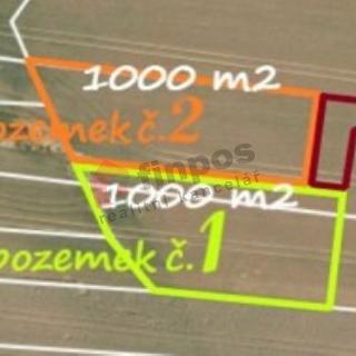 Prodej zemědělské půdy 1 000 m² Vlašim, 