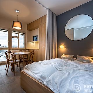 Prodej bytu 1+kk, garsoniery 27 m&sup2; Praha