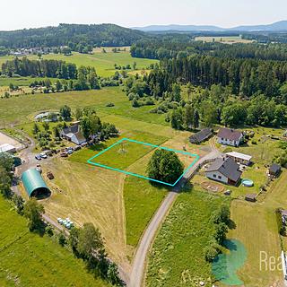 Prodej stavební parcely 1426 m&sup2; Trhové Sviny