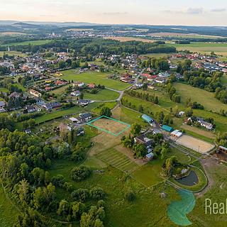 Prodej stavební parcely 1426 m&sup2; Trhové Sviny