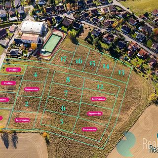 Prodej stavební parcely 1000 m&sup2; Litvínovice