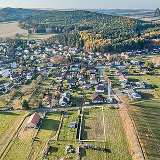 Prodej stavební parcely 1294 m&sup2; Trhový Štěpánov