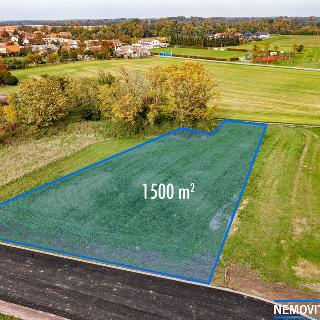 Prodej stavební parcely 1 500 m² Slup