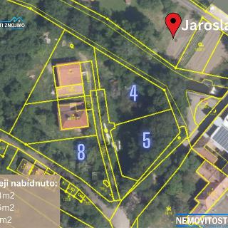 Prodej stavební parcely 773 m² Jaroslavice, Mlýnská