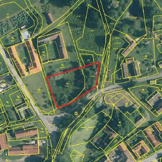 Prodej stavební parcely 2 012 m² Vydří