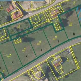 Prodej stavební parcely 1 262 m² Staré Křečany