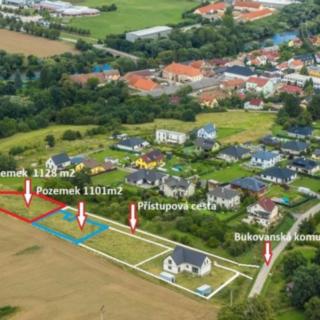 Prodej stavební parcely 1101 m&sup2; Poříčí nad Sázavou