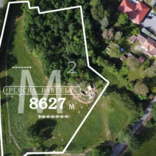 Prodej stavební parcely 8 627 m² Vysoký Chlumec