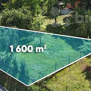 Prodej stavební parcely 1600 m&sup2; Týnec nad Sázavou