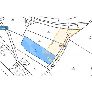 Prodej stavební parcely 1 871 m² Semily, 