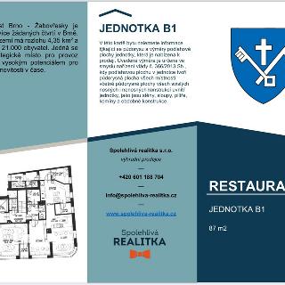 Prodej restaurace 87 m² Brno, Šeránkova