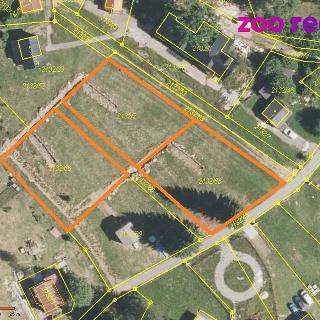 Prodej stavební parcely 2 112 m² Vimperk