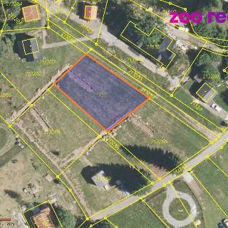 Prodej stavební parcely 647 m² Vimperk, 