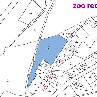 Prodej stavební parcely 2835 m&sup2; Loučná pod Klínovcem