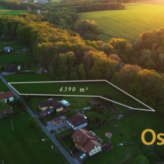 Prodej stavební parcely 4390 m² Stará Ves nad Ondřejnicí