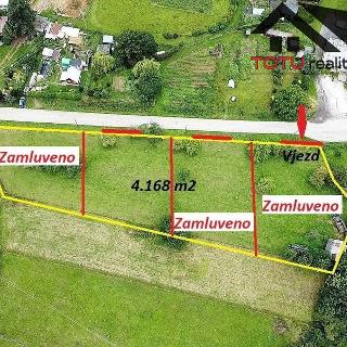 Prodej stavební parcely 1 040 m² Choustníkovo Hradiště, 