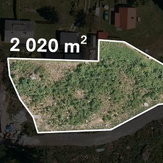 Prodej stavební parcely 2020 m² Přední Výtoň