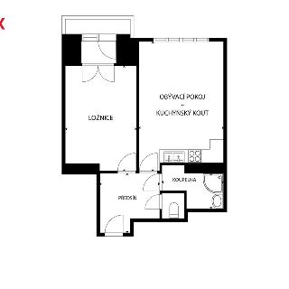 Prodej bytu 2+kk 51 m² Praha, Michelská