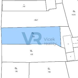 Prodej stavební parcely 1 397 m² Kocelovice