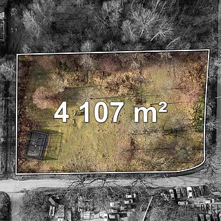 Prodej stavební parcely 4107 m&sup2; Ostrava